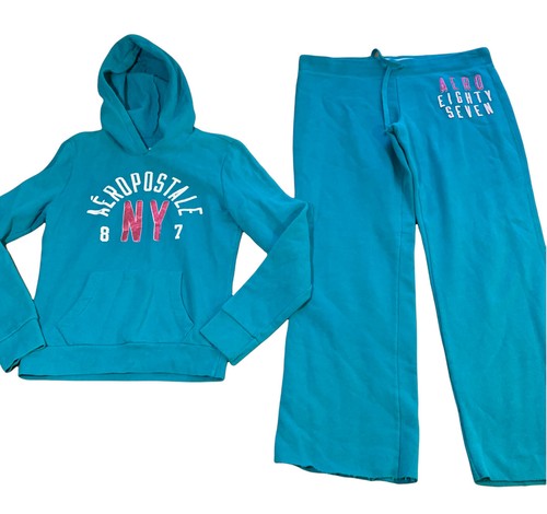 Women's Aeropostale Blue Sweat Pants 