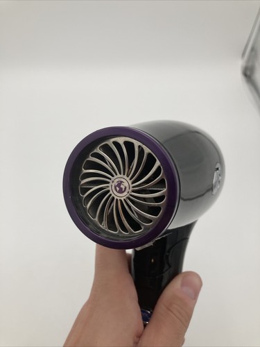 T3 Featherweight Compact Travel Hair Dryer Model 76850 Folding Black Tested Rare - Picture 16 of 19