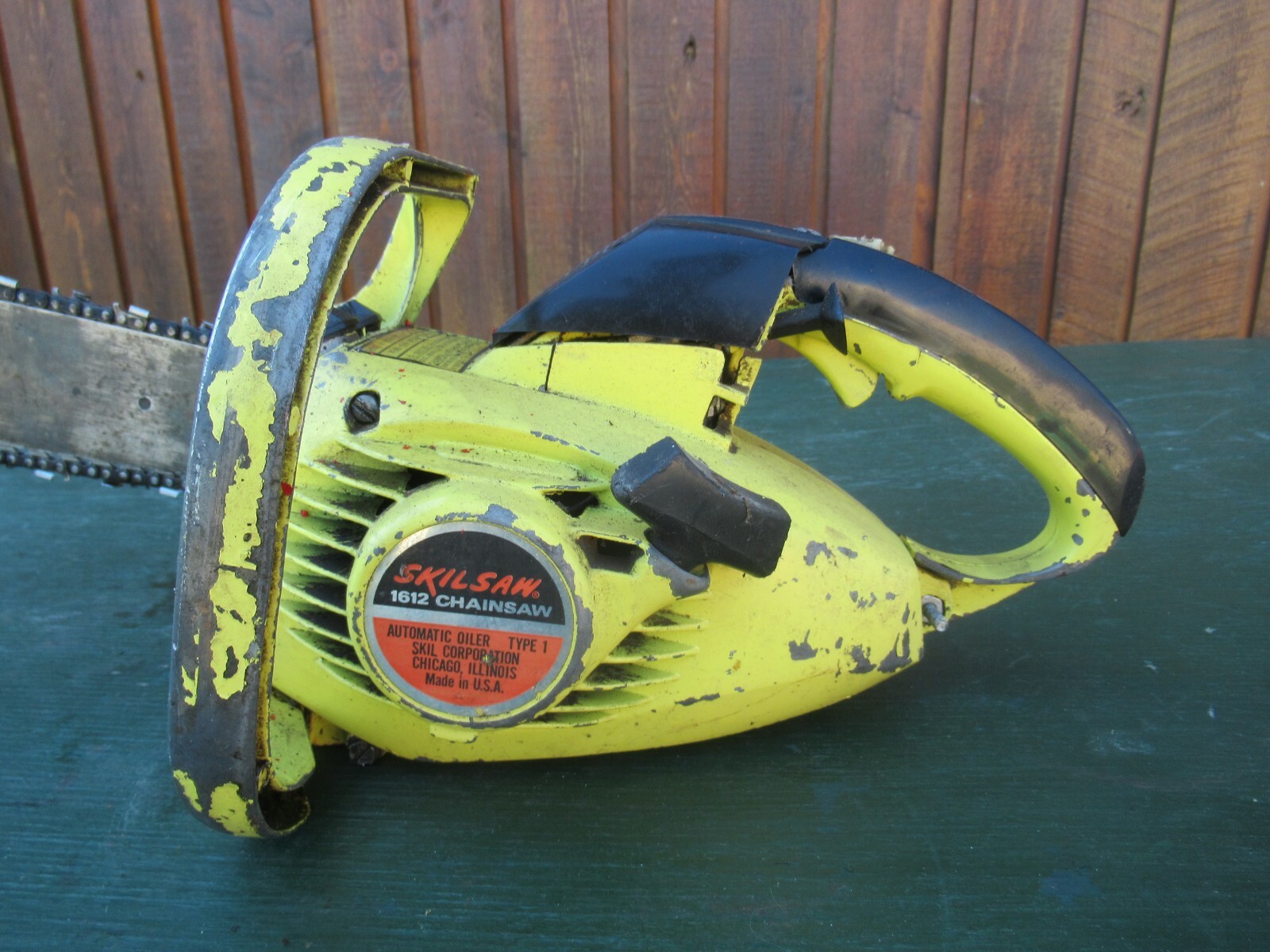 Vintage SKILSAW 1612 Chainsaw Chain Saw 