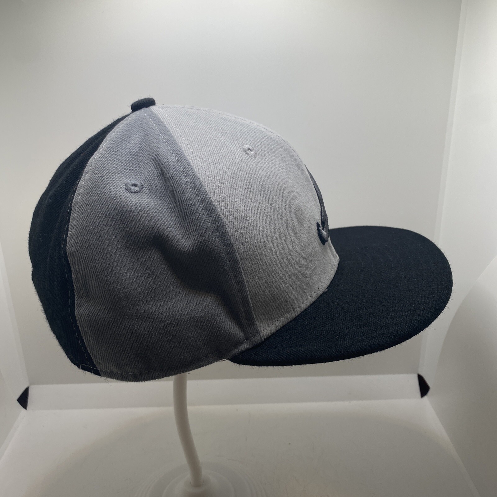 New Era Atlanta Braves 59Fifty Fitted Hat Grey Black … - Gem