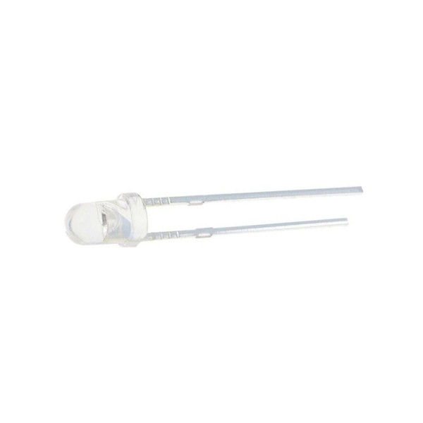 2X OSBBY23131E Led 3 Mm Bipolar Blau 2180-3000Mcd 30° Front: GewöLbt Led Ac Opto-image