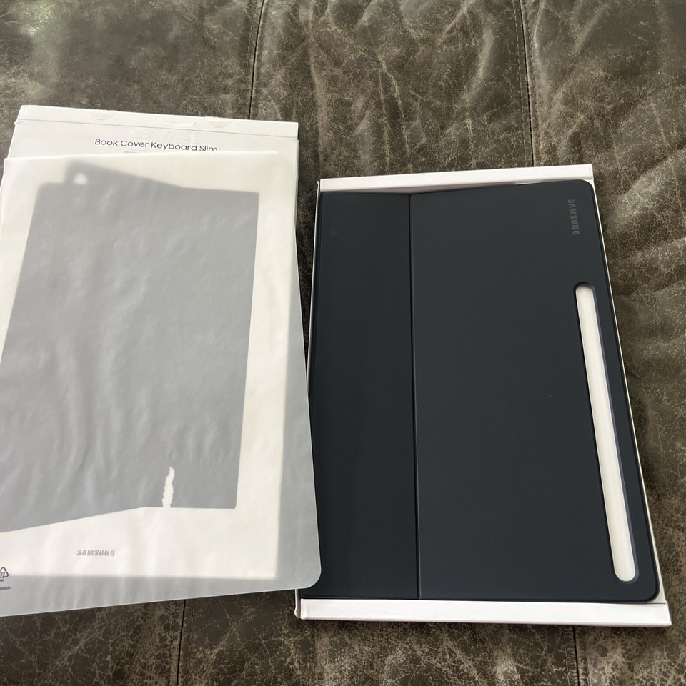 Coque Samsung Book Clavier Slim Galaxy Tab S8+ S7+ S7 FE eBay