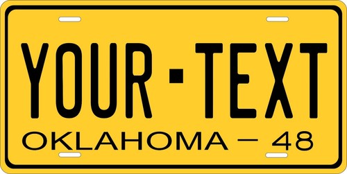 Targhe personalizzate per auto o moto dell'Oklahoma State - Foto 23 di 63
