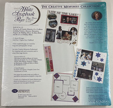 Creative Memories 12x12 White Scrapbook Pages RCM-12S 15 Sheets Old Style NOS