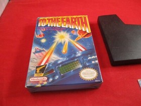 To the Earth (Nintendo Entertainment System, 1990) NES COMPLETO con manual de caja