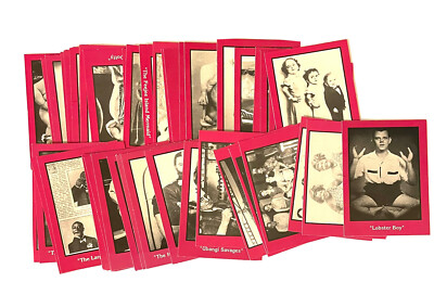 Mother Productions 1992 Human Freaks Oddities Series IV Complete