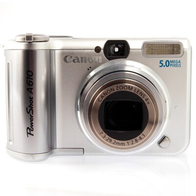 CANON PowerShot A610 Digital Camera - Tested - Excellent Condition