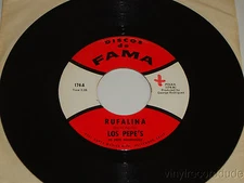 LOS PEPE'S DE PEPE RODRIGUEZ Rufalina / Las Moritas 45 Discos De Fama 174 Latin
