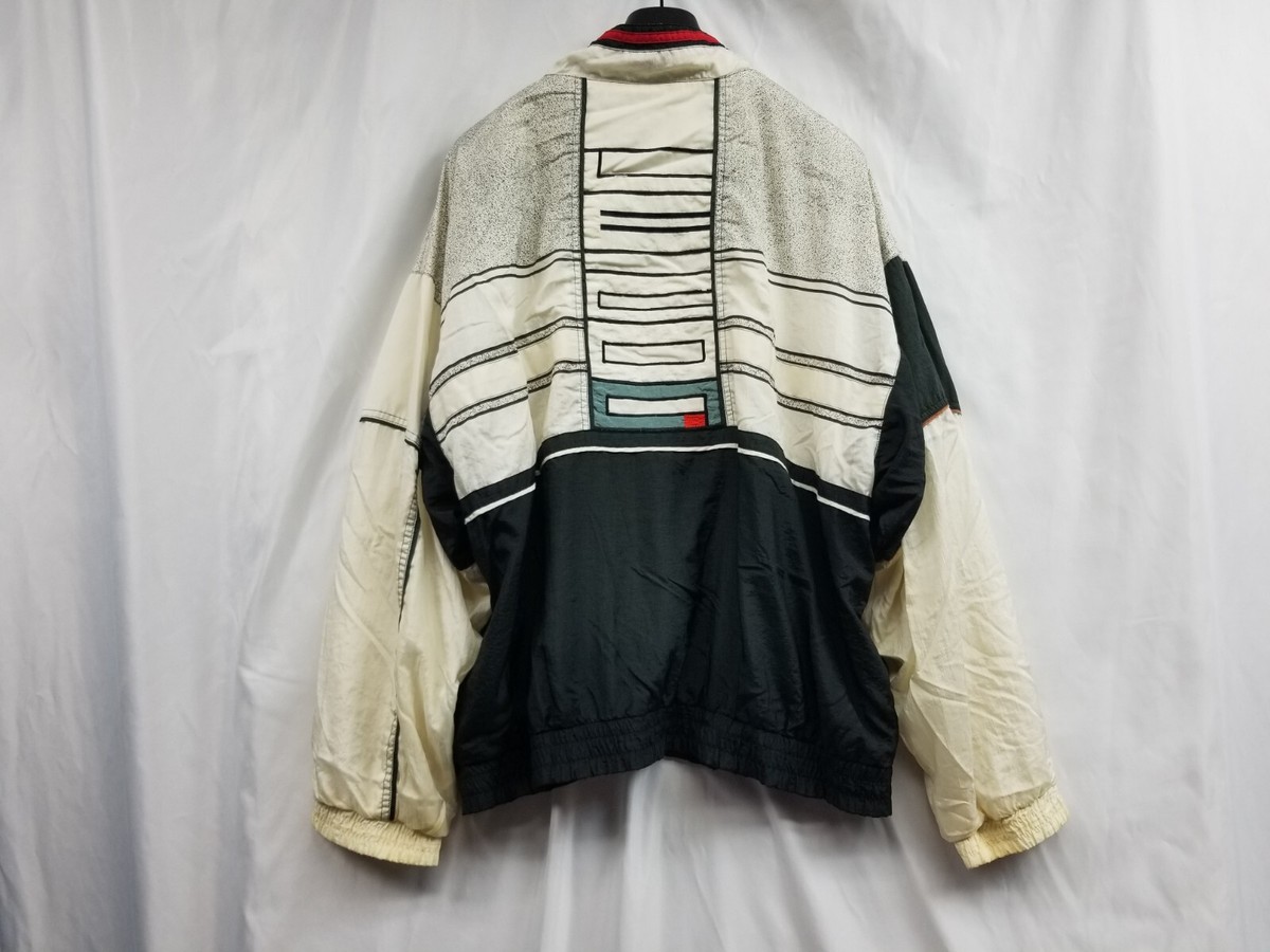 VTG 80's Le Coq Sportif Track Windbreaker Jacket Size XXL