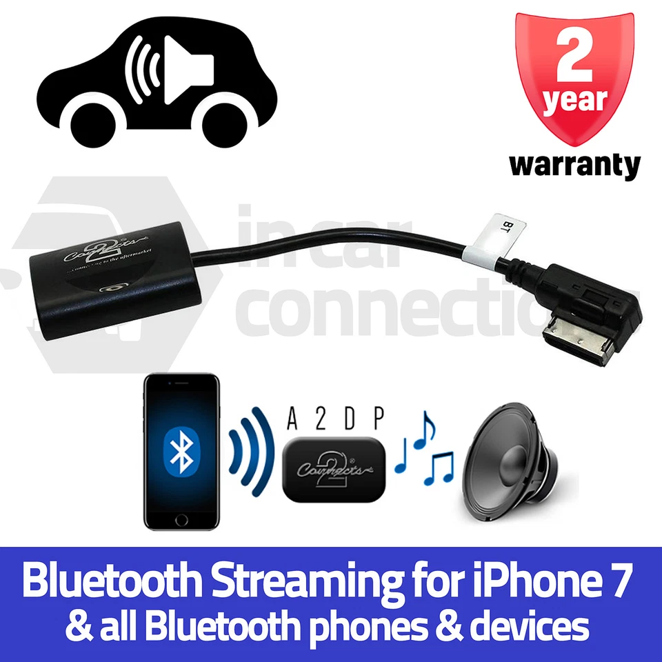 Connects2 Interface Audio Bluetooth Music Streaming Mercedes C-Class W204 W204 - Photo 2/4