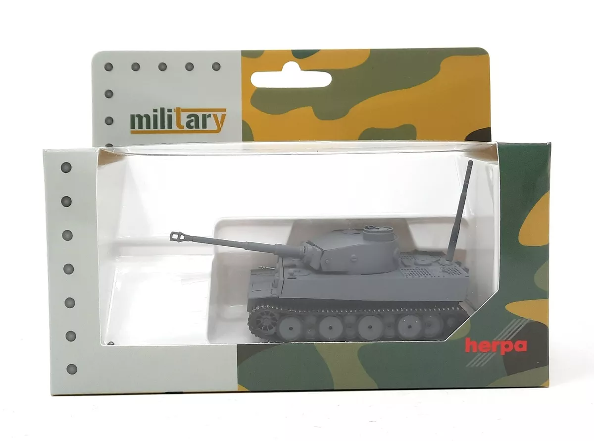 Herpa Military Battle tank Tiger prototype V1 additional armor