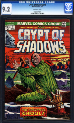 Crypt of Shadows # 5-CGC Universal slab-9.2  NM-  grade..1973  comic book-ef
