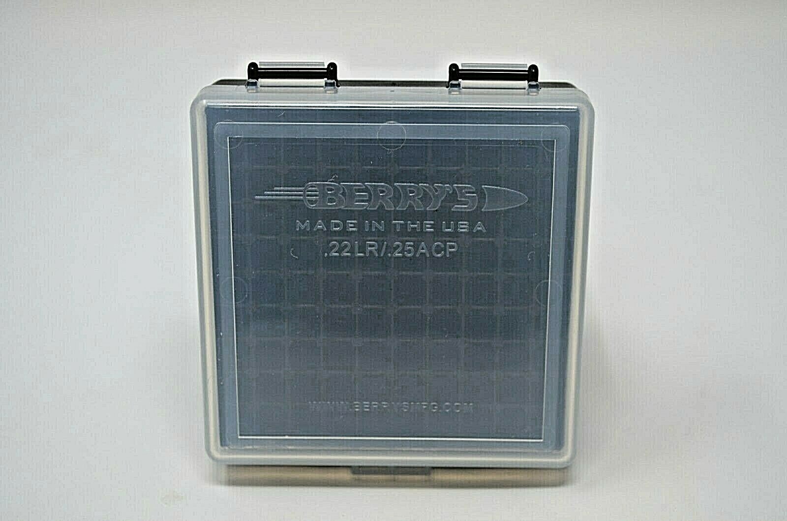 22 Lr (3) Ammo Box / Case / Storage (100) Round .22LR, .25