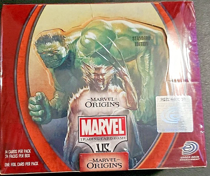 Marvel VS Web of Origins CCG Trading Cards Sealed WAX Box Standard Ed. - Image 2 of 4