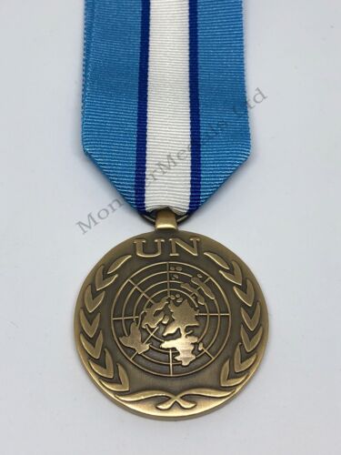 UN Vereinte Nationen UN Zypern UNFICYP Medaille in voller Größe mit Montageoptionen - Bild 1 von 2