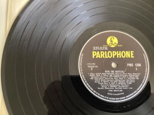 THE BEATLES WITH THE VINYL LP MONO PARLOPHON PMC 1206 7N DRÜCKUNG IN DER NÄHE NEUWERTIG 2 - Bild 8 von 18