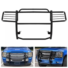 Fits 2007-2014 Suburban Tahoe Avalanche 1500 Bumper Grill/Brush Guard in Black