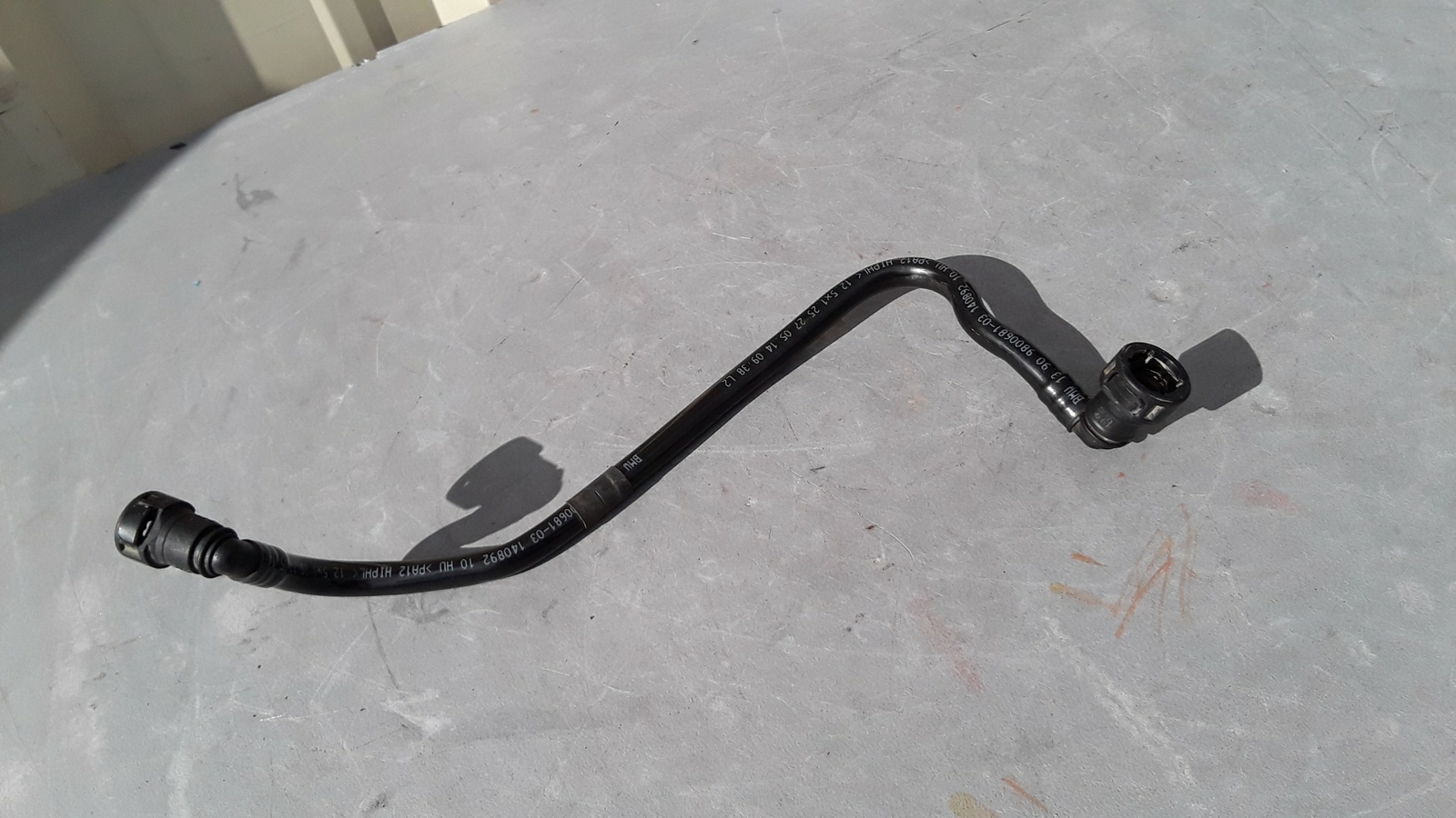 2011-2016 MINI COOPER S COUNTRYMAN R60 FUEL TANK VENTILATION PIPE LINE ...