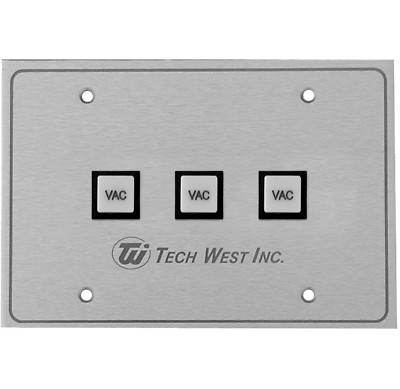 Tech West Remote Control Panel 3 VAC CP-3V