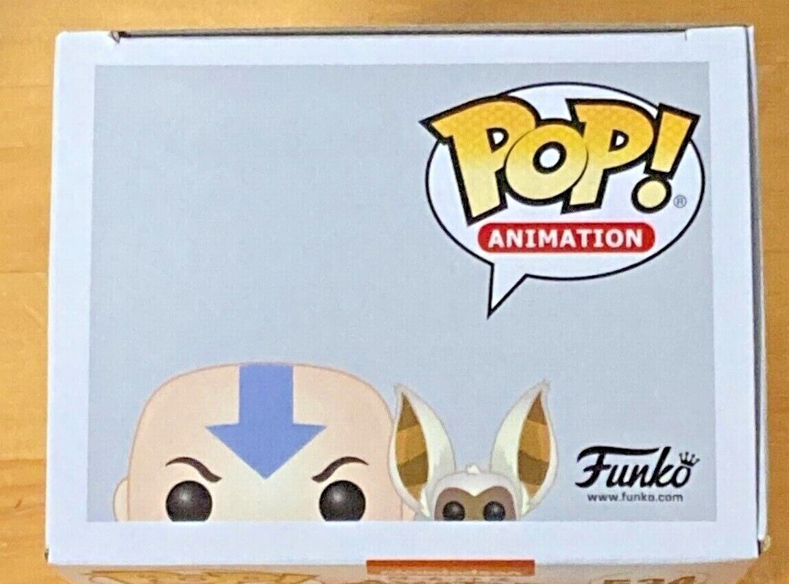 AVATAR THE LAST AIRBENDER FUNKO POP - AANG WITH MOMO #534 | eBay