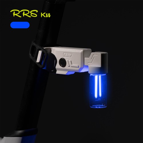 Rrskit Fanale Coda Bottiglia Vetro Bicicletta Impermeabile Intelligente USB Ricarica Rapida - Foto 9 di 17