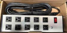 NEW Wiremold UL210BD Plug In Outlet Center 10 Outlets 15A, 15' Cord Power Strip