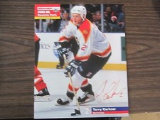 Terry Carkner Unsigned 8x10 Stadium Giveaway 1995-96 Florida Panthers #19 of #40