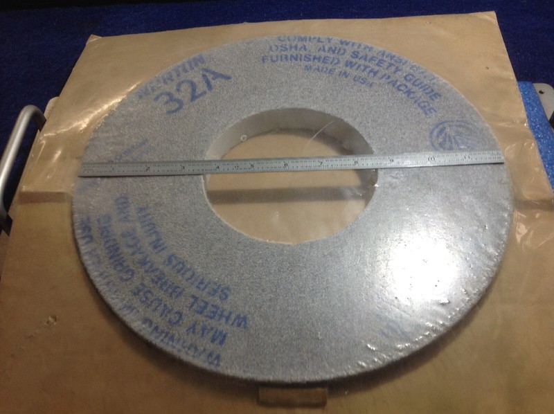 norton grinding wheel 32a-40 1v13e 12"x5"x1" ( last one )