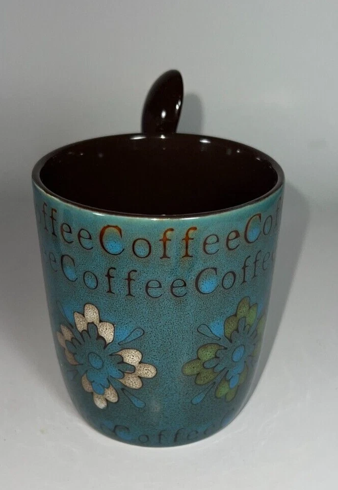 Mr. Coffee Café Americano Taza Revolver Cuchara en Mango Juego Hermoso Color Foto 4 de 4