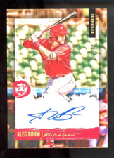 2020 Diamond Kings /50 Originals Signatures Holo Silver ALEC BOHM RC Auto /50