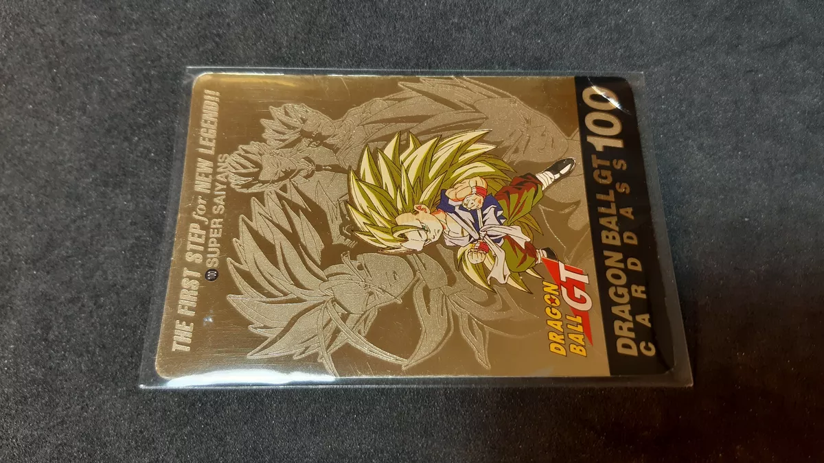 OOAK DRAGONBALL GT CARDDASS Part29 Gold Card No.127 1127 Super