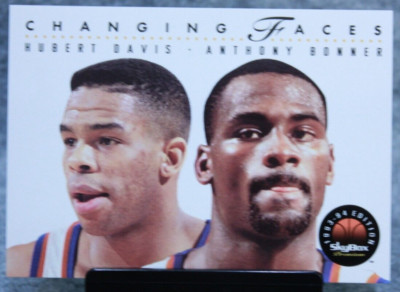 Hubert Davis Anthony Bonner 1993-94 Skybox Changing Faces #309