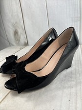 Pre-loved Kate Spade Patent Wedge Size US 8.5