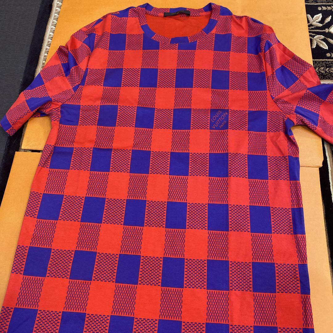 LOUIS VUITTON Demier T-shirt XL Red authentic men from JP | eBay LOUIS VUITTON Demier T-shirt XL Red authentic men from JP | eBay
