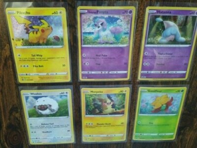 general mills pokemon cards Pokemon General Mills All Holo Promo Card Set 25th Anniversary - New! - 6  Cards