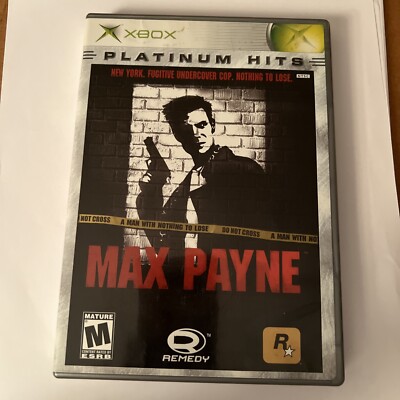 Max Payne | Microsoft Xbox 2001 | CIB Complete w Manual Cib Rockstar Rated M