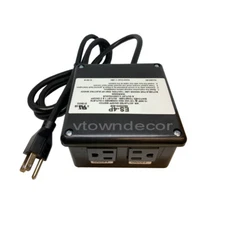 Control Power Box Pedicure Massage Spa Chair for Drain Pump 3 outlets 