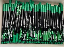 100 BIC Fineliner Pen Fine Point 0.4mm Pens GREEN NEW 100 Count