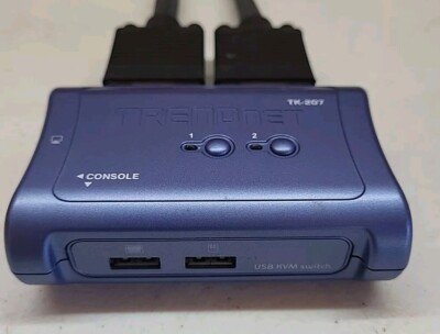 Trendnet TK-207K 2-port USB KVM Switch Kit with Audio 