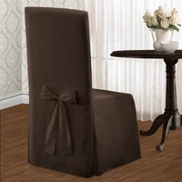 United Curtain Metro Dining Room Chair Cover, 19 By 18 By 39-inch, Chocolate, Ne on sale United Curtain Metro Dining Room Chair Cover, 19 By 18 By 39-inch, Chocolate, Ne on sale