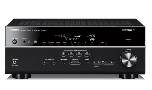 Yamaha RX-V677 7.2-channel Wi-Fi Network AV Receiver Bundle Remote NEW Open Box