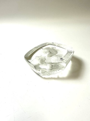 Mats Jonasson Large Mom Baby Panda Clear Glass Sculpture Paperweight Sweden 3784 - Bild 7 von 13
