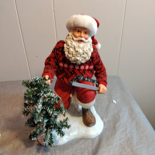 Abteilung 56 mögliche Träume Clothtique 57.71260 Ein Baum für die Werkstatt Weihnachtsmann - Bild 2 von 10