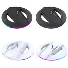 Sleek Modern Game Console Luminous Vertical Stand Suitable for PS5 Slim/PS5 Pro