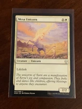 Magic the Gathering Dominaria Mesa Unicorn