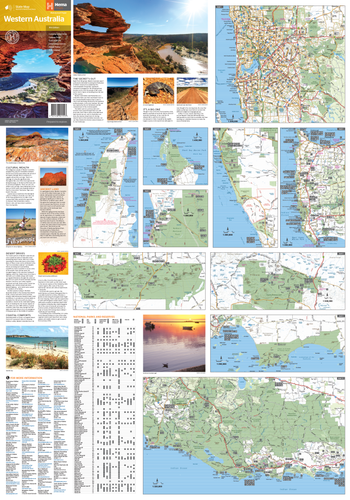 Western Australia State Map - Hema - Scale 1:2500K | 11th Edition 2019 - Picture 4 of 6