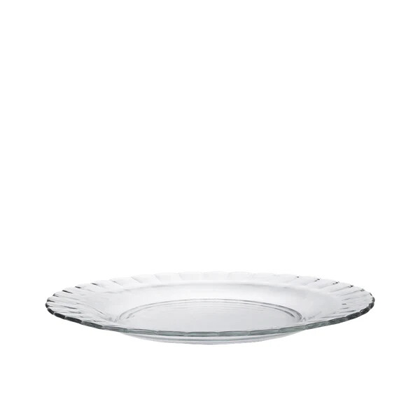 Duralex Set 6 Piatti Piani Picardie 26cm, In Vetro Temperato Resistente