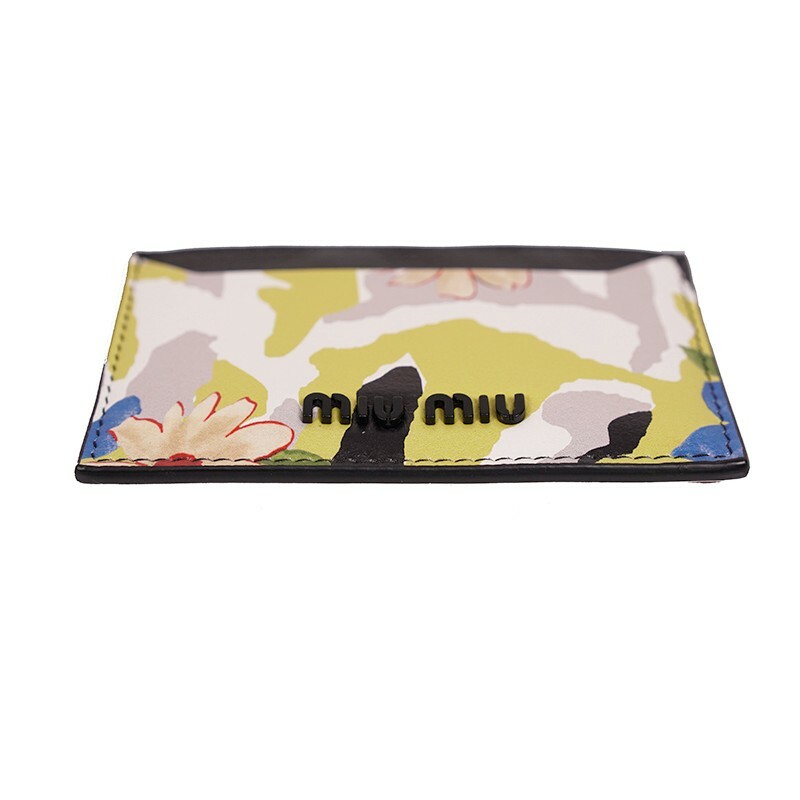小物 miu miu leather wallet pastel yellow Miu Miu Popular Wallet Ribbon Yellow Bifold | eBay
