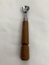 BONNY USA MELON BALLER SCOOP WOOD HANDLE