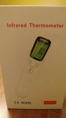 USA Thermometer Digital Forehead Infrared Fever Non-Contact Adult Body Baby IR